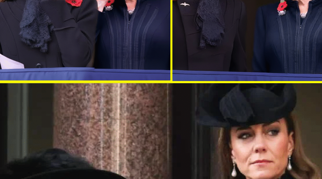 REVEALED: Princess Catherine’s FOUR-WORD WHISPER to Queen Camilla On Remembrance Balcony Leaves the Queen SPEECHLESS REVEALED: Princess Catherine’s FOUR-WORD WHISPER to Queen Camilla On Remembrance Balcony Leaves the Queen SPEECHLESS