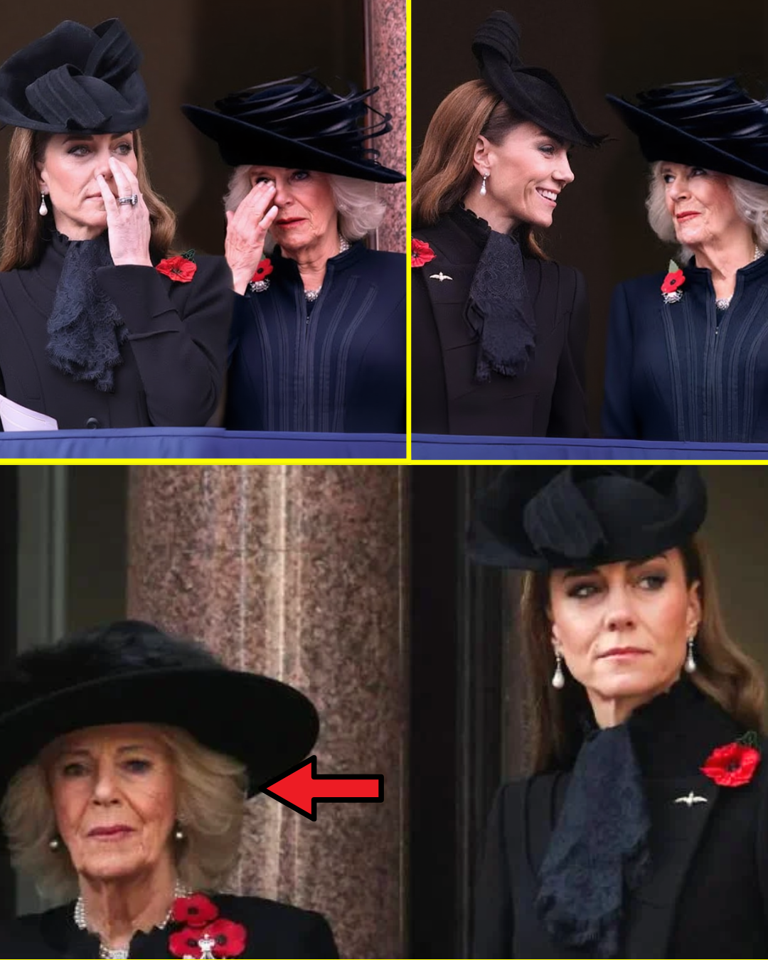 REVEALED: Princess Catherine’s FOUR-WORD WHISPER to Queen Camilla On Remembrance Balcony Leaves the Queen SPEECHLESS REVEALED: Princess Catherine’s FOUR-WORD WHISPER to Queen Camilla On Remembrance Balcony Leaves the Queen SPEECHLESS
