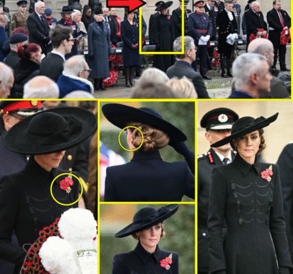 OMG!! Catherine ROCKED The Nation With A SH0CKING MESSAGE Through Her Black Outfit For Powerful Armistice Day Commemoration at National Memorial Arboretum
