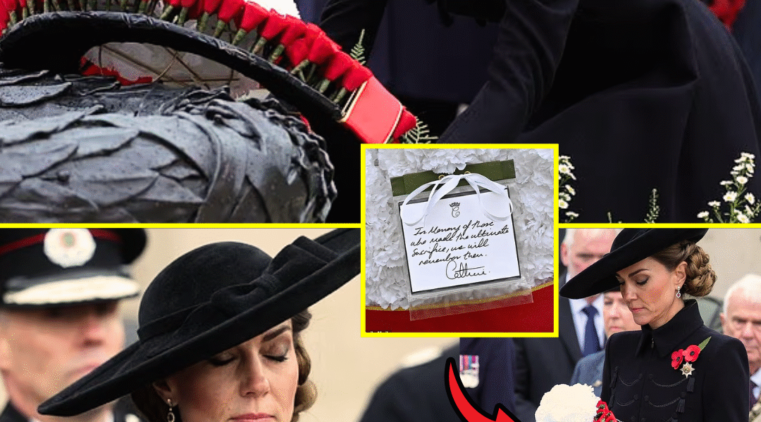 “WE WILL REMEMBER THEM”: Future Queen Catherine’s TOUCHING SPEECH As She Represents British Royal Family At Armistice Day Service Moved Millions Into Tears “WE WILL REMEMBER THEM”: Future Queen Catherine’s TOUCHING SPEECH As She Represents British Royal Family At Armistice Day Service Moved Millions Into Tears