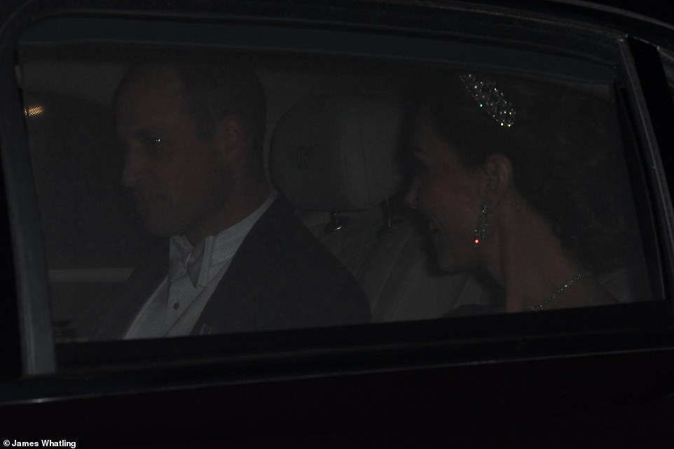 They will join the Queen, 93 ,and the Duke and Duchess of Cornwall for the Diplomatic Reception, and greet some of the 1,000 guests in attendance for the lavish event