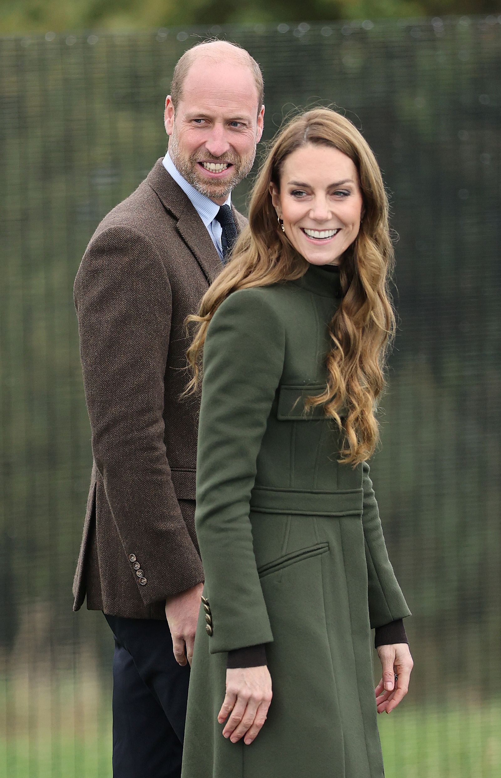 The Prince and Princess of Wales pictured last month recently moved into their ‘forever home of Forest Lodge