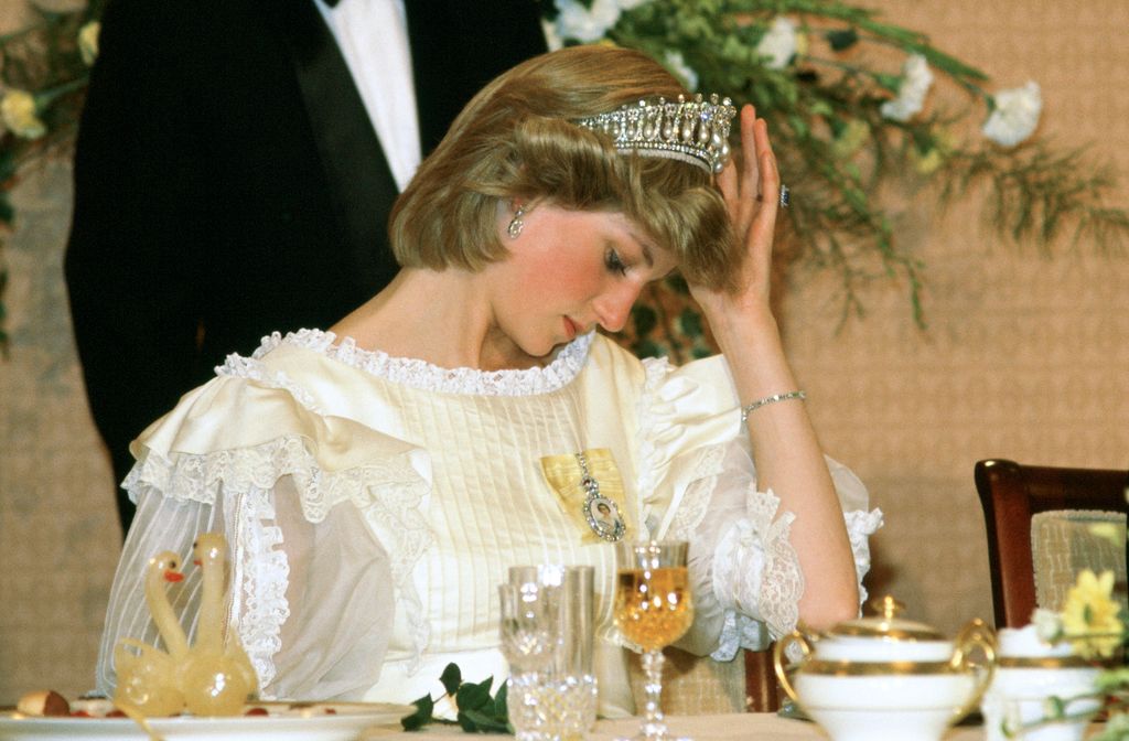 Real reason Kate Middleton was loaned Princess Diana's sparkling royal tiara | HELLO!