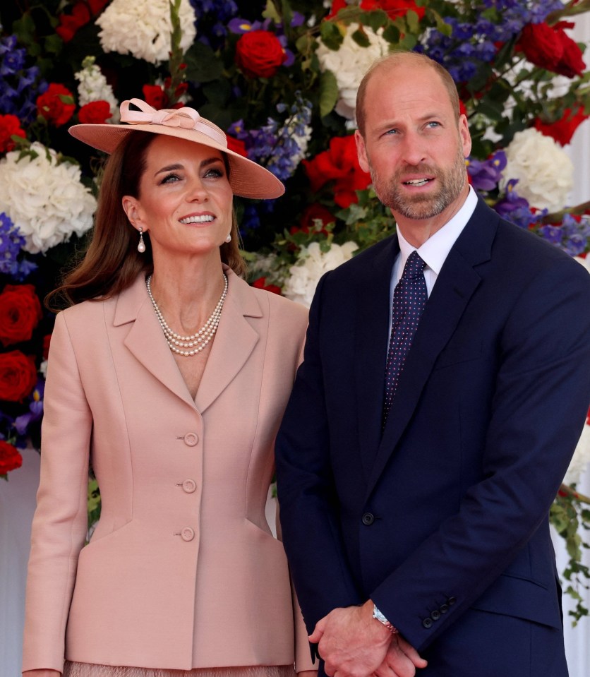 Prince William and Catherine, Princess of Wales, standing together.