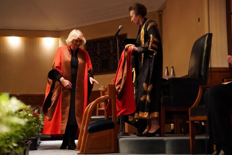 Princess Anne blocks Queen Camilla's attempt to break royal protocol