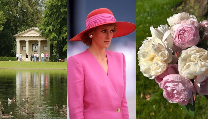 Charles quietly pays floral tribute at Diana's grave on 28th death  anniversary