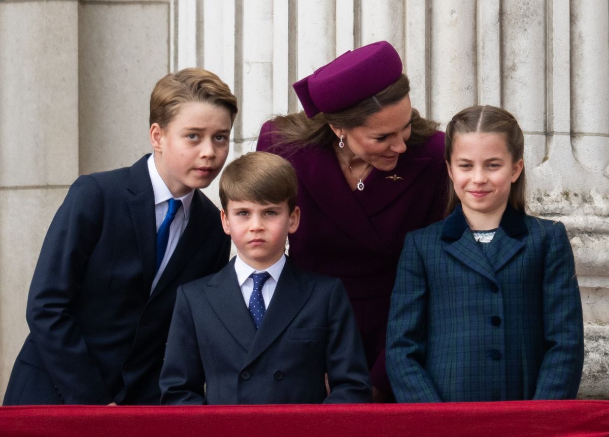 Prince George, Princess Charlotte and Prince Louis step out with royal family on day off from school