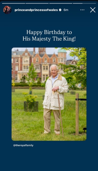 P.C.: Prince and Princess of Wales/Instagram account