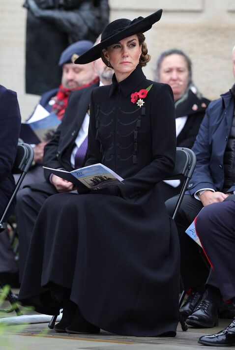 The Princess of Wales at the Armistice Day Service of Remembrance The Princess of Wales at the Armistice Day Service of Remembrance