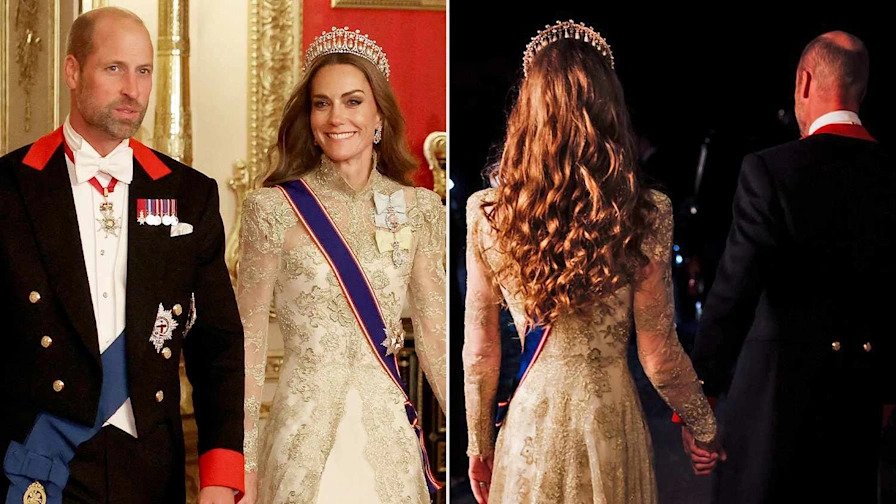 Kate reveals hand-drawn royal portraits by George, Charlotte, and Louis  from bonding exercise