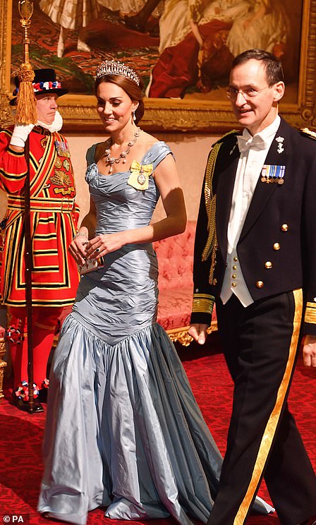 Kate with Rear Admiral Ludger Brummelaar