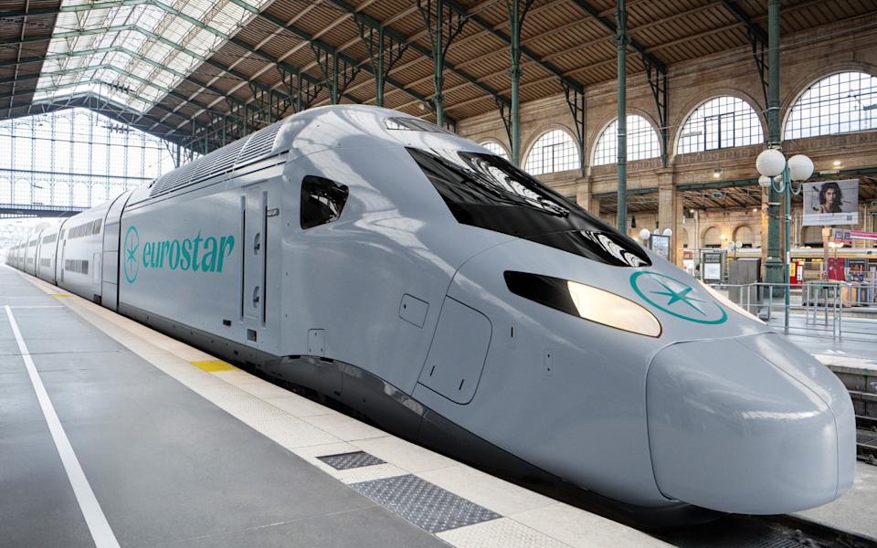Picture of what the Eurostar Celestia will look like