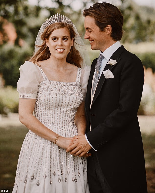 Princess Beatrice and Edoardo Mapelli Mozzi were married on July 17, 2020, at Royal Lodge