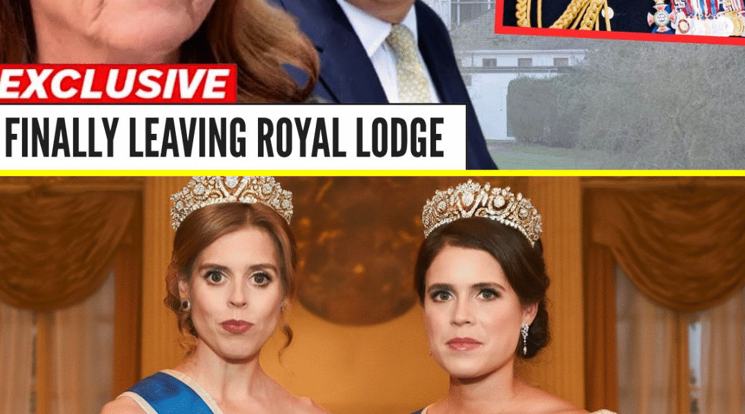 IT’S OFFICIAL! Prince Andrew and Fergie Finally Set to Leave Royal Lodge —King Charles Prepared to Act