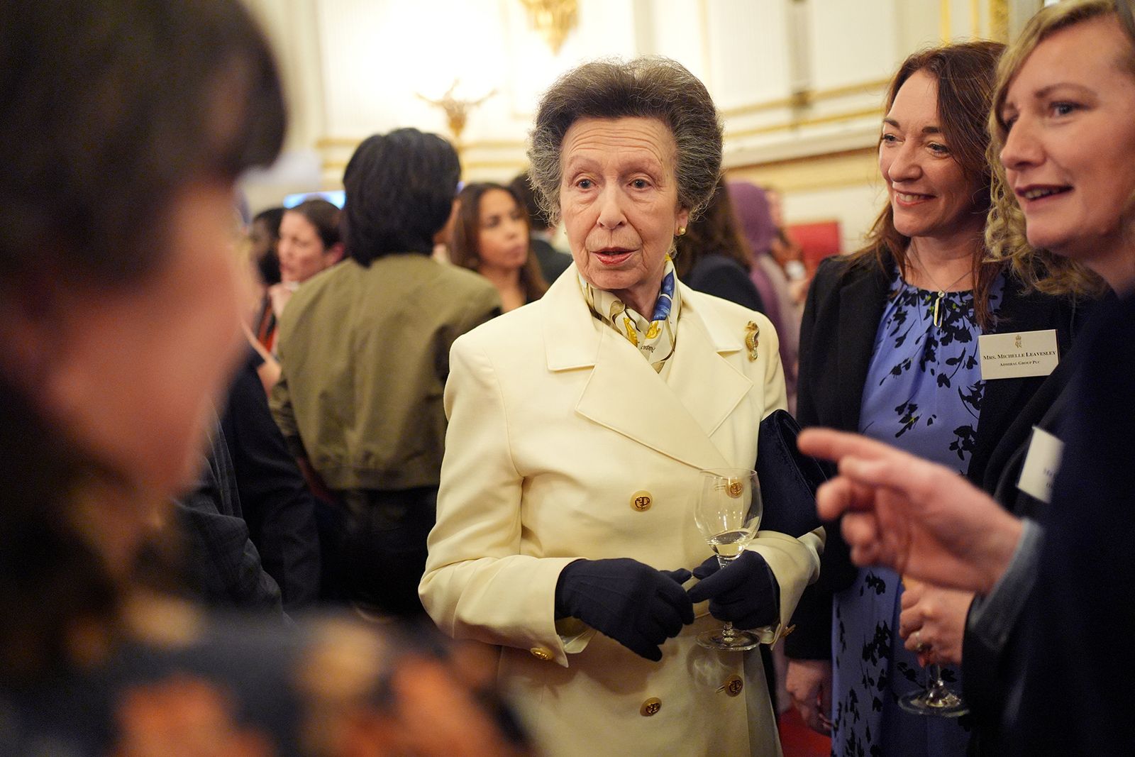 Princess Anne channels her wedding outfit during a special Buckingham  Palace reception with Queen Camilla and King Charles | Tatler