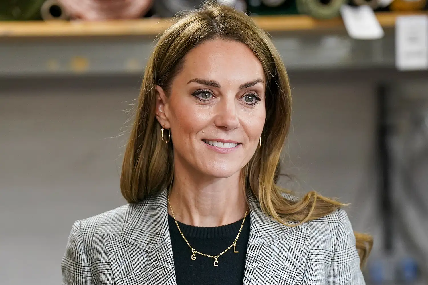 Catherine, Princess of Wales visits Sudbury Silk Mills in Sudbury, Suffolk