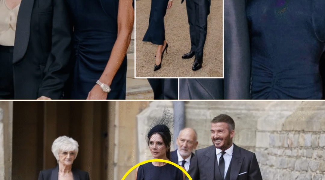 “SIMPLY STUNNING!” — Lady Victoria Beckham TURNS HEADS In £1,190 Black Dress Inside Windsor Castle “SIMPLY STUNNING!” — Lady Victoria Beckham TURNS HEADS In £1,190 Black Dress Inside Windsor Castle