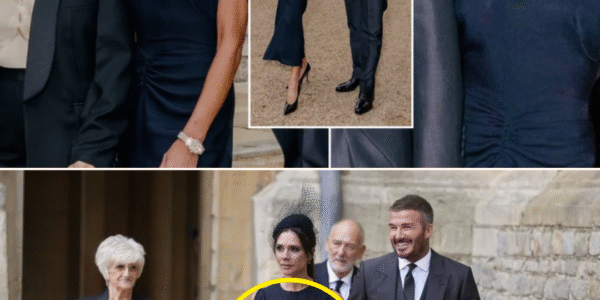 “SIMPLY STUNNING!” — Lady Victoria Beckham TURNS HEADS In £1,190 Black Dress Inside Windsor Castle