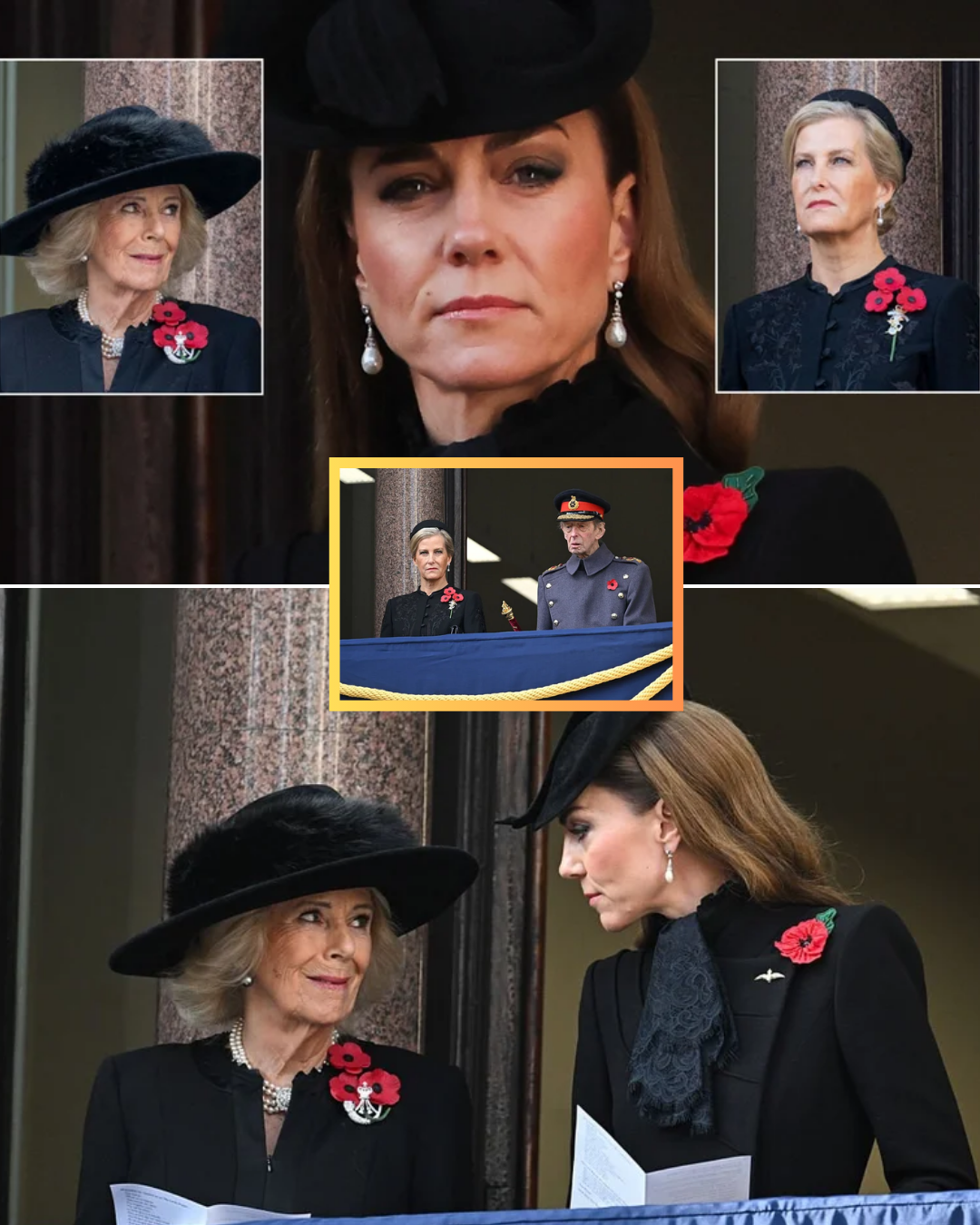 ROYAL EYE-CATCHER! Queen Camilla and Sophie Make a Bold Statement With Three Poppies — But Princess Kate Chooses a Different Path ROYAL EYE-CATCHER! Queen Camilla and Sophie Make a Bold Statement With Three Poppies — But Princess Kate Chooses a Different Path