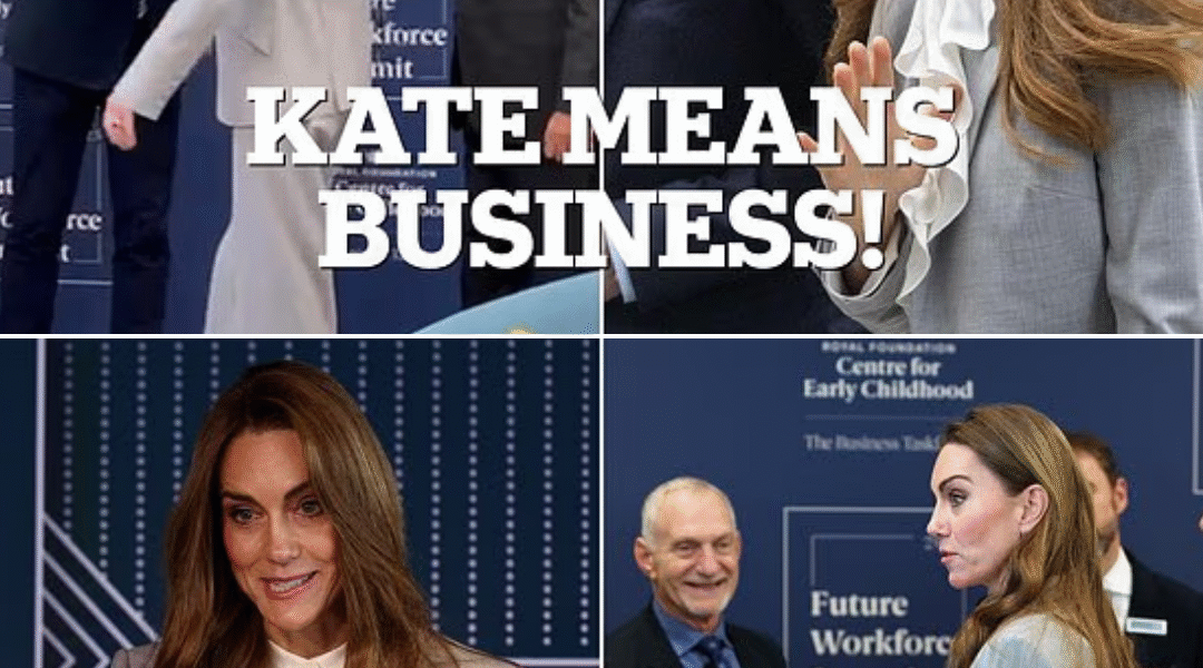 ‘SHE’S BACK’: Princess Kate Delivers First Speech in TWO Years — Leaves Businesses and Royal Watchers STUNNED