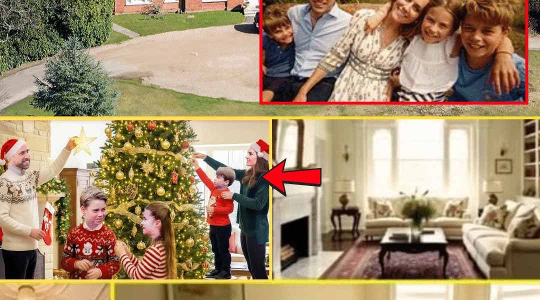 EXCLUSIVE: George, Charlotte & Louis STUNS Fans With Sweet Christmas Moment At Their New Windsor Home With Parents