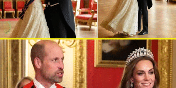 Fans MESMERIZED! Catherine and William STUN In Gorgeous Outfits As They Shared a Sweet Hand-in-hand Moment  At Windsor Castle State Banquet