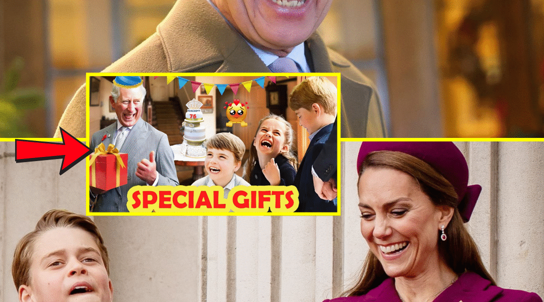 King Charles OVERJOYED As Receiving ‘Special Birthday Gift’ From Grandkids George Charlotte and Louis – Inside Surprsing Present STUNS Royals King Charles OVERJOYED As Receiving ‘Special Birthday Gift’ From Grandkids George Charlotte and Louis – Inside Surprsing Present STUNS Royals