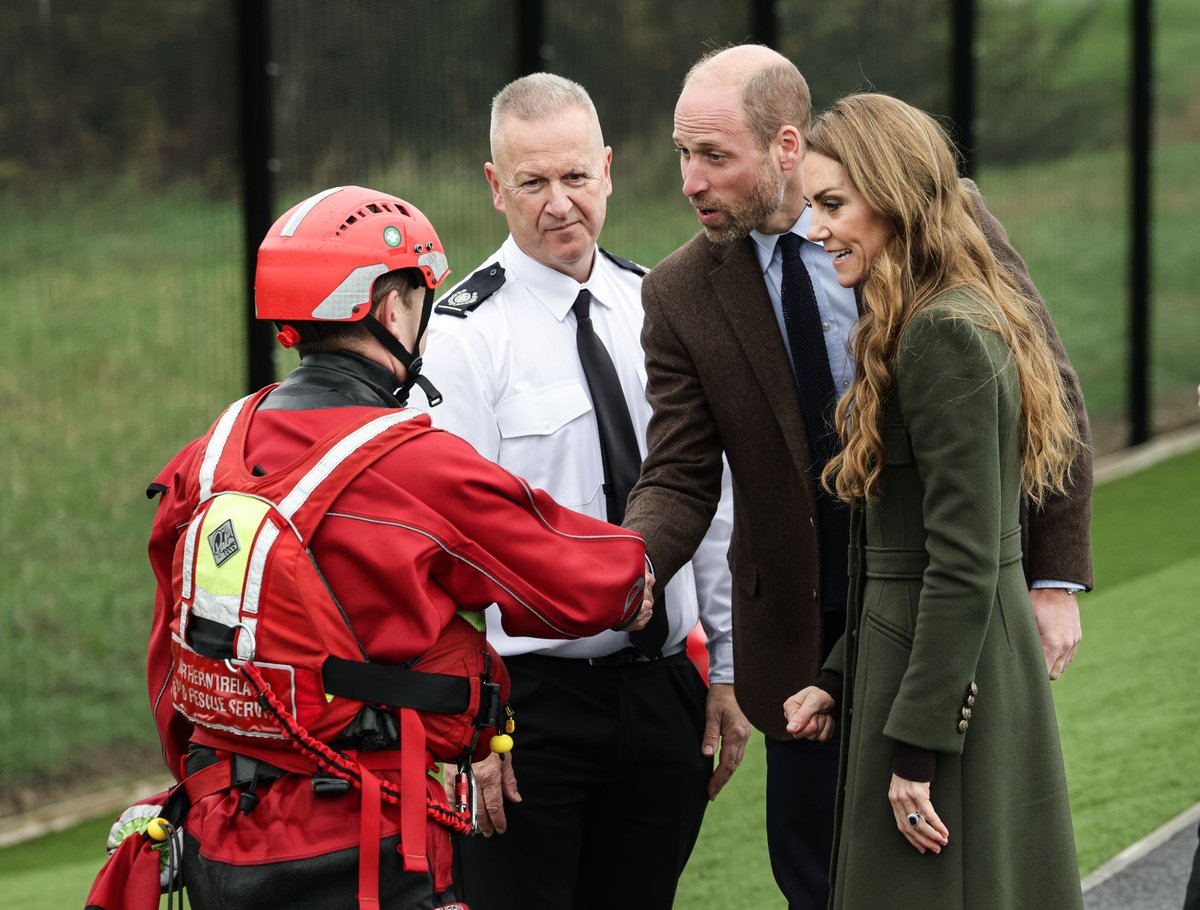 Northern Ireland Fire & Rescue Service on X: "Today we had the honour of welcoming the Prince and Princess of Wales to our Learning & Development College. The royal visitors commended our