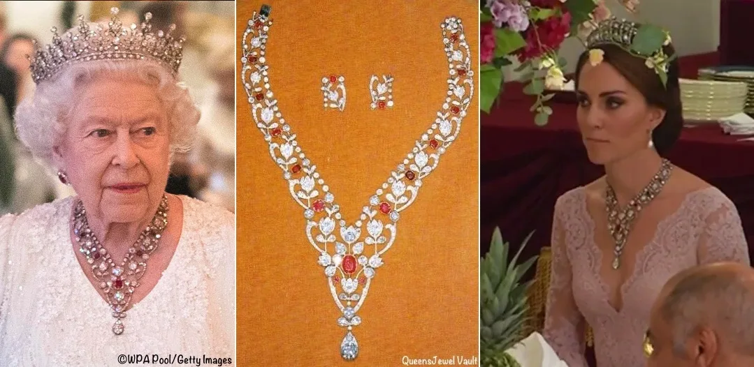 Greville Ruby Floral Bandeau Necklace + Shop Jcpenney Ruby Necklace