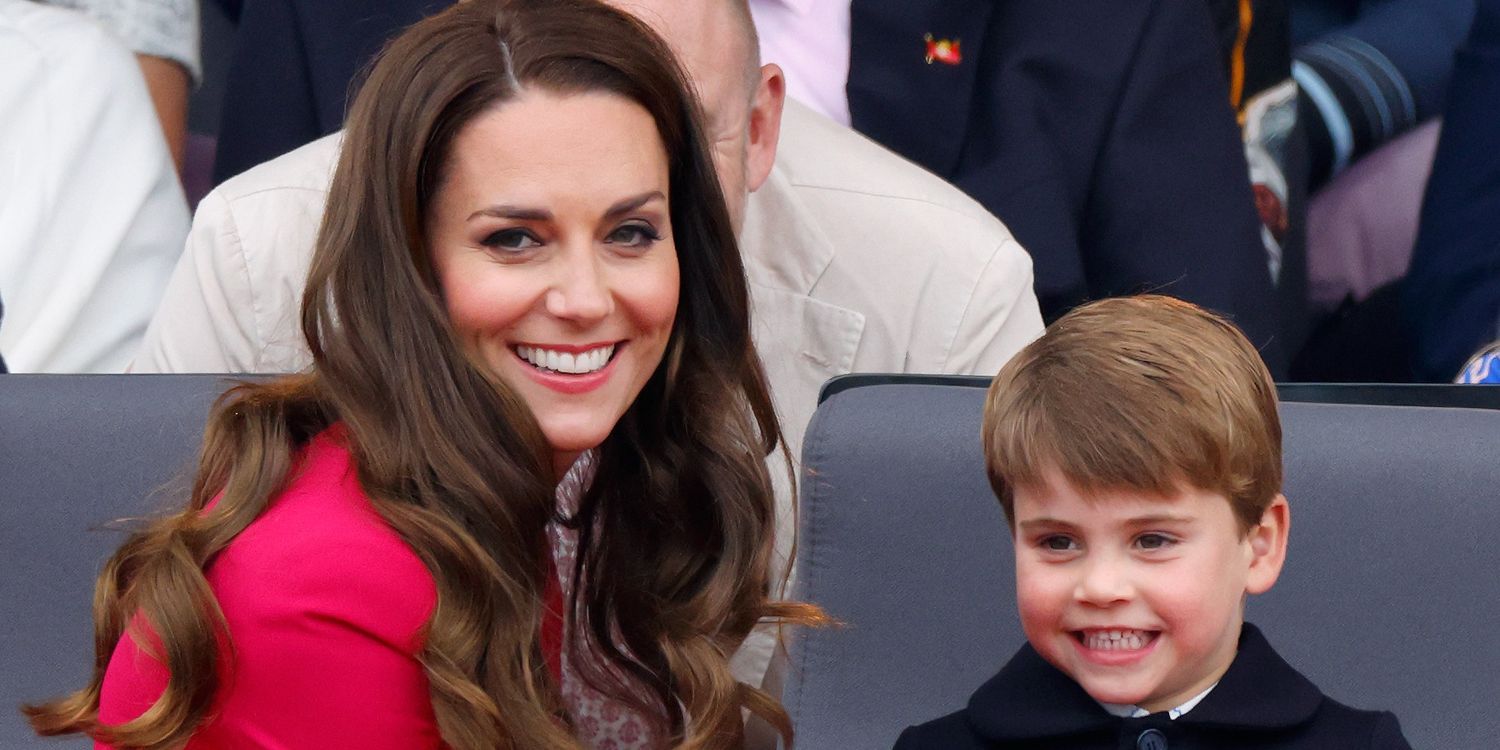 Kate Middleton Makes a Rare Comment About Prince Louis