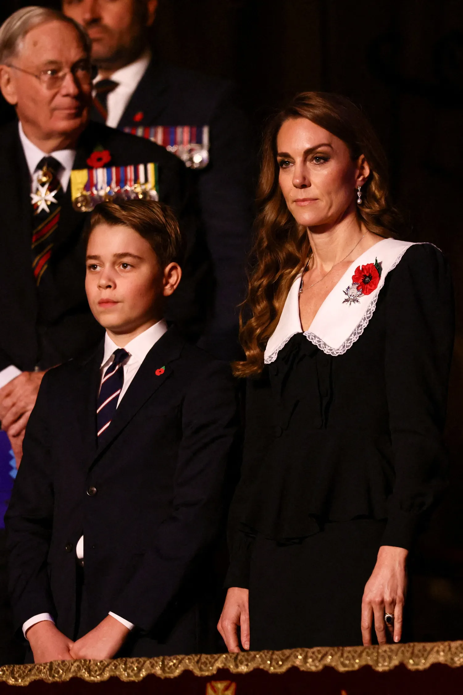 Prince George and Kate Middleton at Royal Albert Hall