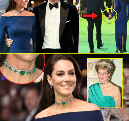 The World MESMERIZED!! HRH Princess Catherine of Wales Utmost SHINES In Mother-in-law Diana’s Emerald Choker and Stunning Gown As William Can’t Take His Eyes Off Her!