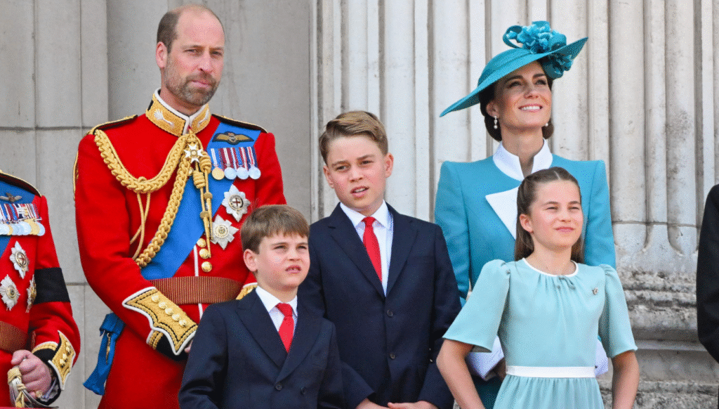 Prince William, Kate, George, Charlotte and Louis