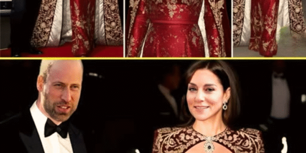 OMG!! Princess Catherine DAZZLES in Crimson Cape Gown & Queen’s Jewels at Windsor State Banquet — A Fashion Moment of Future Queen that Captured Fans’ Hearts! 😱💖✨