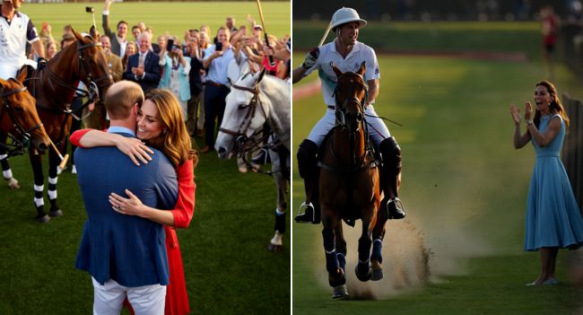 “The Polo Kiss” — The Royal Moment Everyone’s Talking About! Wimbledon may have had its drama, but nothing topped what happened on the polo field this weekend! After scoring the winning goal at the Royal Charity Polo Match, Prince William didn’t just ride into victory — he galloped straight into the stands and straight into Kate Middleton’s arms. In front of a stunned crowd, he pulled her close and kissed her like something out of a royal romantic comedy. The spectators gasped. The horses whinnied. And one fan shouted, “That’s our royal rom-com ending!” It was spontaneous, joyful, and so real — a glimpse of love and partnership that feels both cinematic and deeply genuine. You could see it in their smiles, their laughter, the way Kate’s hand lingered on his shoulder. After all the challenges this royal couple has faced this year, this moment felt like a celebration of strength, love, and unity. They weren’t just a prince and princess on a field — they were two people, proud of each other, living their own modern-day fairytale. And honestly… who doesn’t love a royal love story with a happy ending like this? “The Polo Kiss” — The Royal Moment Everyone’s Talking About! Wimbledon may have had its drama, but nothing topped what happened on the polo field this weekend! After scoring the winning goal at the Royal Charity Polo Match, Prince William didn’t just ride into victory — he galloped straight into the stands and straight into Kate Middleton’s arms. In front of a stunned crowd, he pulled her close and kissed her like something out of a royal romantic comedy. The spectators gasped. The horses whinnied. And one fan shouted, “That’s our royal rom-com ending!” It was spontaneous, joyful, and so real — a glimpse of love and partnership that feels both cinematic and deeply genuine. You could see it in their smiles, their laughter, the way Kate’s hand lingered on his shoulder. After all the challenges this royal couple has faced this year, this moment felt like a celebration of strength, love, and unity. They weren’t just a prince and princess on a field — they were two people, proud of each other, living their own modern-day fairytale. And honestly… who doesn’t love a royal love story with a happy ending like this?