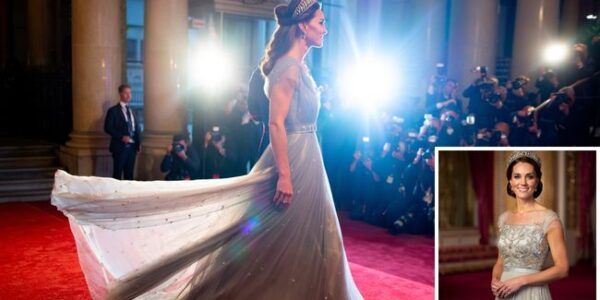 Oh. My. Goodness. Princess Catherine just rocked the royal world! Last night, our beloved Princess of Wales stepped out in a breathtaking gown that shimmered like starlight — every inch pure elegance and grace. But it wasn’t just the gown that stole hearts across the globe… it was the tiara. The very historic, diamond-drenched tiara that Queen Camilla herself is said to have admired most! Catherine didn’t just wear it — she owned it. With her effortless poise, radiant smile, and that signature sparkle in her eyes, she turned a royal tradition into a modern fairytale moment. Every photo from the gala feels like something out of a dream — the delicate gold embroidery, the gentle sweep of her gown, the tiara catching every flash of light like a crown meant for a queen-in-waiting. And while fashion fans gasped, royal watchers couldn’t help but read between the diamonds — this was more than style… this was statement. Once again, Princess Catherine reminded the world that true elegance isn’t about the jewels you wear, but the grace, kindness, and quiet confidence that shines from within Oh. My. Goodness. Princess Catherine just rocked the royal world! Last night, our beloved Princess of Wales stepped out in a breathtaking gown that shimmered like starlight — every inch pure elegance and grace. But it wasn’t just the gown that stole hearts across the globe… it was the tiara. The very historic, diamond-drenched tiara that Queen Camilla herself is said to have admired most! Catherine didn’t just wear it — she owned it. With her effortless poise, radiant smile, and that signature sparkle in her eyes, she turned a royal tradition into a modern fairytale moment. Every photo from the gala feels like something out of a dream — the delicate gold embroidery, the gentle sweep of her gown, the tiara catching every flash of light like a crown meant for a queen-in-waiting. And while fashion fans gasped, royal watchers couldn’t help but read between the diamonds — this was more than style… this was statement. Once again, Princess Catherine reminded the world that true elegance isn’t about the jewels you wear, but the grace, kindness, and quiet confidence that shines from within