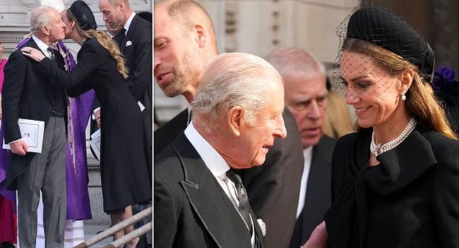 ROYALS SHOCKED — IF THE RUMOUR IS TRUE! Social media is on fire after a viral claim suggested that, behind closed doors at Windsor, King Charles may have stunned the Firm by presenting Princess Catherine with Queen Elizabeth II’s sapphire-diamond brooch — a jewel historically reserved for reigning queens only. If accurate, historians are already calling it “the boldest break in protocol since the 1980s,” and the alleged eyewitness whispers don’t stop there… According to these unverified court rumours, Camilla was said to be livid, and Prince William “overcome” watching his wife treated like someone destined for more than just the title of Consort. But what is rattling the palace most is not the brooch — it’s the report that King Charles allegedly spoke six unheard-before words before pinning it to Catherine’s dress… and those six words are what royal insiders say froze Windsor in silence. What were those six words — and why is the Palace desperately hoping they never leak? ROYALS SHOCKED — IF THE RUMOUR IS TRUE! Social media is on fire after a viral claim suggested that, behind closed doors at Windsor, King Charles may have stunned the Firm by presenting Princess Catherine with Queen Elizabeth II’s sapphire-diamond brooch — a jewel historically reserved for reigning queens only. If accurate, historians are already calling it “the boldest break in protocol since the 1980s,” and the alleged eyewitness whispers don’t stop there… According to these unverified court rumours, Camilla was said to be livid, and Prince William “overcome” watching his wife treated like someone destined for more than just the title of Consort. But what is rattling the palace most is not the brooch — it’s the report that King Charles allegedly spoke six unheard-before words before pinning it to Catherine’s dress… and those six words are what royal insiders say froze Windsor in silence. What were those six words — and why is the Palace desperately hoping they never leak?