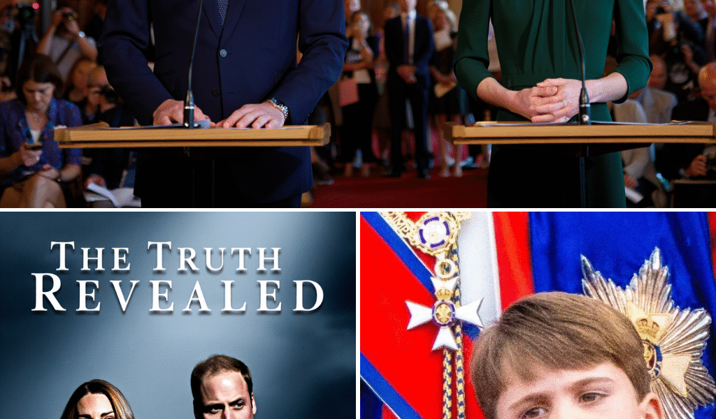 ROYAL SHOCKER! “It turns out my son isn’t who everyone thought he was…” After 10 years of secrecy, Prince William and Duchess Kate have finally broken their silence — revealing the truth about Prince Louis that has left the entire world in disbelief! What started as quiet whispers and wild royal rumors has now turned into an official confession straight from Kensington Palace. The revelation has royal fans reeling, the internet on fire, and millions wondering what this means for the future of the monarchy. Was the world lied to all these years? What’s really going on behind palace walls? Whether you love or question the royals, you can’t ignore this one. The truth about Prince Louis changes everything — and it’s got everyone talking! ROYAL SHOCKER! “It turns out my son isn’t who everyone thought he was…” After 10 years of secrecy, Prince William and Duchess Kate have finally broken their silence — revealing the truth about Prince Louis that has left the entire world in disbelief! What started as quiet whispers and wild royal rumors has now turned into an official confession straight from Kensington Palace. The revelation has royal fans reeling, the internet on fire, and millions wondering what this means for the future of the monarchy. Was the world lied to all these years? What’s really going on behind palace walls? Whether you love or question the royals, you can’t ignore this one. The truth about Prince Louis changes everything — and it’s got everyone talking!