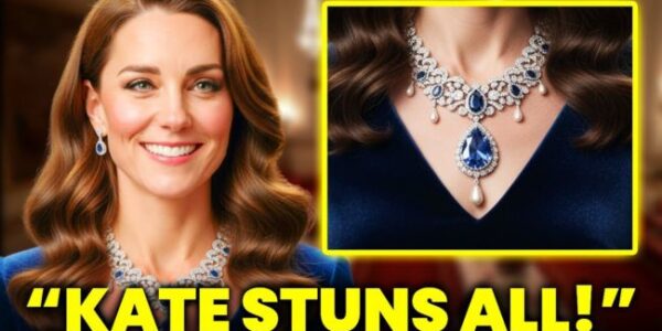 Princess Catherine of Wales just became the undisputed Queen of Style — and the world can’t stop talking about it! Stepping into Buckingham Palace for the State Gala, Catherine stunned in a shimmering white gown that lit up the royal ballroom like a dream. But what truly left jaws on the floor was the magnificent ruby-and-diamond necklace resting gracefully at her neckline — a breathtaking royal heirloom once worn by Queen Elizabeth II herself. 💎 Every inch of her look radiated elegance and power — the perfect balance of modern grace and timeless tradition. As she walked beside Prince William, the cameras captured the moment that froze the room: his proud smile, her quiet confidence, and the unmistakable sparkle of history reborn. Fashion editors called it “a royal masterclass in sophistication.” Fans around the world are calling it “Catherine’s ultimate crown moment.” The necklace — rich in royal history and rumored to carry deep symbolic meaning — has sparked a wave of fascination among royal watchers. From its hidden craftsmanship to the emotional story behind how it came to Catherine, this is more than just jewelry… it’s legacy shining in the spotlight Princess Catherine of Wales just became the undisputed Queen of Style — and the world can’t stop talking about it! Stepping into Buckingham Palace for the State Gala, Catherine stunned in a shimmering white gown that lit up the royal ballroom like a dream. But what truly left jaws on the floor was the magnificent ruby-and-diamond necklace resting gracefully at her neckline — a breathtaking royal heirloom once worn by Queen Elizabeth II herself. 💎 Every inch of her look radiated elegance and power — the perfect balance of modern grace and timeless tradition. As she walked beside Prince William, the cameras captured the moment that froze the room: his proud smile, her quiet confidence, and the unmistakable sparkle of history reborn. Fashion editors called it “a royal masterclass in sophistication.” Fans around the world are calling it “Catherine’s ultimate crown moment.” The necklace — rich in royal history and rumored to carry deep symbolic meaning — has sparked a wave of fascination among royal watchers. From its hidden craftsmanship to the emotional story behind how it came to Catherine, this is more than just jewelry… it’s legacy shining in the spotlight