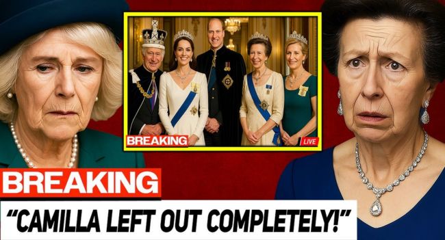 Anne Draws the Line – Bans Camilla From Royal Photoshoot and Stands Strong Beside King and Catherine! In an unexpected turn of events, Princess Anne has firmly taken a stand, banning Queen Consort Camilla from a royal photoshoot and making it clear where her loyalties lie. Known for her unwavering commitment to tradition, Anne’s bold move has sparked fresh tensions within the royal family. Standing strong beside her brother, King Charles, and the ever-gracious Catherine, Princess of Wales, Anne’s actions speak volumes about the delicate balance of power within the monarchy. But what does this moment really mean for the future of the royal family? Could this be the beginning of a deeper rift, or is Anne’s loyalty simply a reflection of her fierce dedication to family unity? The royal drama is far from over… and the consequences of Anne’s decision may surprise us all Anne Draws the Line – Bans Camilla From Royal Photoshoot and Stands Strong Beside King and Catherine! In an unexpected turn of events, Princess Anne has firmly taken a stand, banning Queen Consort Camilla from a royal photoshoot and making it clear where her loyalties lie. Known for her unwavering commitment to tradition, Anne’s bold move has sparked fresh tensions within the royal family. Standing strong beside her brother, King Charles, and the ever-gracious Catherine, Princess of Wales, Anne’s actions speak volumes about the delicate balance of power within the monarchy. But what does this moment really mean for the future of the royal family? Could this be the beginning of a deeper rift, or is Anne’s loyalty simply a reflection of her fierce dedication to family unity? The royal drama is far from over… and the consequences of Anne’s decision may surprise us all