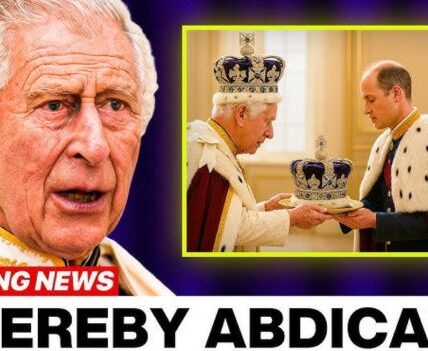 “My Time Has Come” – King Charles Abdicates, Declares William & Catherine the Future Monarchs! In a stunning and unexpected move, King Charles has officially announced his abdication, passing the crown to his son, Prince William, and his wife, Catherine. After less than a year on the throne, Charles makes way for the next generation to lead the monarchy into a new era. “I have had the honor of serving this nation, but now the time has come for the future to rise,” King Charles shared, his voice filled with emotion. Prince William, now set to become King William V, and Catherine, as Queen Consort, are ready to take the reins and continue the royal legacy with a fresh vision. The royal family is about to embark on an exciting new chapter, but what does this unexpected transition mean for the monarchy’s future? Are we about to witness the most transformative reign in British history? “My Time Has Come” – King Charles Abdicates, Declares William & Catherine the Future Monarchs! In a stunning and unexpected move, King Charles has officially announced his abdication, passing the crown to his son, Prince William, and his wife, Catherine. After less than a year on the throne, Charles makes way for the next generation to lead the monarchy into a new era. “I have had the honor of serving this nation, but now the time has come for the future to rise,” King Charles shared, his voice filled with emotion. Prince William, now set to become King William V, and Catherine, as Queen Consort, are ready to take the reins and continue the royal legacy with a fresh vision. The royal family is about to embark on an exciting new chapter, but what does this unexpected transition mean for the monarchy’s future? Are we about to witness the most transformative reign in British history?
