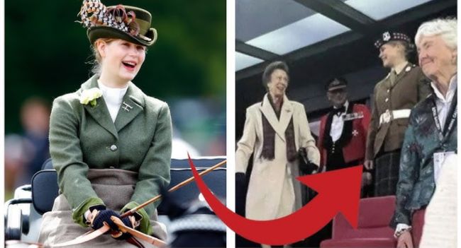 Lady Louise Windsor just had her royal “coming-of-age” moment — and the nation can’t stop talking about it.  At just 22, the Duke and Duchess of Edinburgh’s daughter has stepped into the spotlight like never before — marching in full military uniform for the very first time during the St Andrews Regiments’ Day Parade.  Gone is the shy young royal once seen in the background of family events. In her place stood a confident, composed officer-cadet — focused, fearless, and radiating the quiet discipline of a future leader.  Marching shoulder to shoulder with her boyfriend, Felix da Silva-Clamp, Louise moved with precision and pride, every stride echoing the spirit of her late grandmother, Queen Elizabeth II, who served her country during WWII. The resemblance in duty and dignity was unmistakable.  Royal watchers are calling it her “defining moment” — the instant she transformed from student to symbol, from royal by birth to royal by purpose.  And as the cameras clicked and the crowd looked on, one thing became clear: Lady Louise Windsor isn’t just following tradition — she’s rewriting it