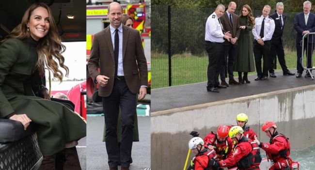 A Day of Duty, Heritage & Heart in Northern Ireland! Tuesday, 14th October 2025, saw The Prince and Princess of Wales, Prince William and Princess Catherine, embark on a beautifully meaningful day across Northern Ireland — celebrating courage, community, and tradition at every stop. Their day began near Cookstown, County Tyrone, at the Northern Ireland Fire and Rescue Service’s brand-new Learning and Development College, where they met brave firefighters and watched live demonstrations of emergency training in action. Prince William praised their dedication and service, while Princess Catherine took time to meet recruits and families — bringing her signature warmth and empathy to every conversation.  🌾 Next, the couple journeyed to Mallon Farm, a family-run flax farm preserving one of Northern Ireland’s proudest traditions — linen making. They explored golden fields, learned how flax is transformed into sustainable textiles, and chatted with local farmers about keeping the craft alive for future generations. Princess Catherine, ever passionate about sustainability and British craftsmanship, was said to be “fascinated” by the revival of this timeless heritage. The day ended on a sweet note at Long Meadow Cider in County Armagh, lovingly known as Orchard County. The Prince and Princess met the McKeever family, sampled local cider and apple juice, and heard stories of generations dedicated to cultivating the land. Smiles, laughter, and heartfelt moments filled the air as they toasted to tradition, family, and innovation in Northern Ireland’s countryside. From the heroism of first responders to the roots of family farming, today’s visit shone a light on the people who make Northern Ireland so extraordinary — resilient, creative, and proud