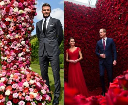 THE 999-ROSE AMBUSH: DAVID BECKHAM HIJACKS WILLIAM & KATE’S ANNIVERSARY WITH A £10,000 FLORAL BOMB! In a move that has left the palace stunned and royal watchers buzzing, David Beckham turned the Prince and Princess of Wales’ intimate anniversary into a full-blown media spectacle with a £10,000 floral bomb. Instead of a simple card or note, Beckham sent 999 blood-red roses — each one the size of a wall — straight into their private home. As the delivery van unloaded stem after stem, staff gasped at the overwhelming sight, filling an entire room with the scent of this audacious gesture. The sheer scale of it was impossible to ignore, and it quickly drowned out whatever private plans William and Kate had for their special day. This wasn’t just a gesture of affection; it was theatre, dominance, and a statement. As cameras snapped and the roses took center stage, it was clear: Beckham’s gift became the image of their anniversary, leaving William and Kate in the shadows. The question remains — why this grand gesture? Was it just a token of friendship, or was there something deeper behind Beckham’s choice to make the Waleses’ day all about him? THE 999-ROSE AMBUSH: DAVID BECKHAM HIJACKS WILLIAM & KATE’S ANNIVERSARY WITH A £10,000 FLORAL BOMB! In a move that has left the palace stunned and royal watchers buzzing, David Beckham turned the Prince and Princess of Wales’ intimate anniversary into a full-blown media spectacle with a £10,000 floral bomb. Instead of a simple card or note, Beckham sent 999 blood-red roses — each one the size of a wall — straight into their private home. As the delivery van unloaded stem after stem, staff gasped at the overwhelming sight, filling an entire room with the scent of this audacious gesture. The sheer scale of it was impossible to ignore, and it quickly drowned out whatever private plans William and Kate had for their special day. This wasn’t just a gesture of affection; it was theatre, dominance, and a statement. As cameras snapped and the roses took center stage, it was clear: Beckham’s gift became the image of their anniversary, leaving William and Kate in the shadows. The question remains — why this grand gesture? Was it just a token of friendship, or was there something deeper behind Beckham’s choice to make the Waleses’ day all about him?