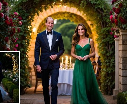 The Rose That Wouldn’t Wait! Even in the grandest castles, love still finds a way to be adorably human.  Before Valentine’s Day, Prince William planned a beautiful surprise for Duchess Catherine — a dinner beneath the rose-covered archway in their secret garden. But fate (and one impatient flower) had other ideas.  When Catherine opened the royal fridge (yes, the fridge!), she found a single rose waiting — chilled but still full of meaning — with a note that read: “Keep this rose for me — just don’t finish all the chocolate before I get home!”  Later, when William came home, she held up the frosty bloom and teased,  “It seems my flower’s frozen.” He smiled, replying, “Maybe so, but my heart’s still warm.” A tiny, frozen rose — and a reminder that love doesn’t need to be perfect, just real