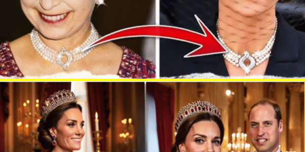 FANS MESMERISED: Princess Catherine Dazzles in Queen Elizabeth’s Burmese Ruby Tiara at State Banquet 😍👑