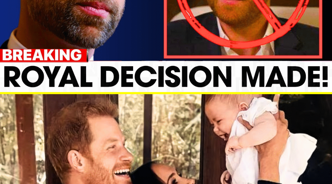 Chaos in Palace: Prince William To STRIP Royal Titles From Prince Harry, Prince Archie and Princess Lilibet In a BOMBSHELL UPDATE