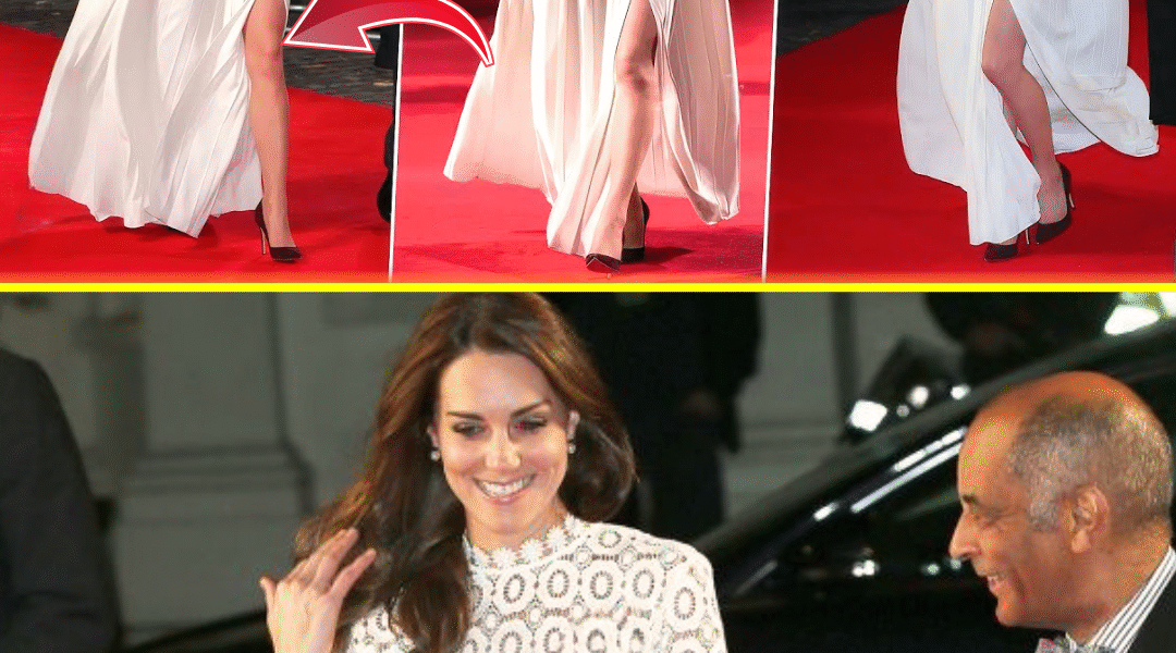 JUST IN: Crowd LEFT SPEECHLESS As Princess Catherine STUNS In A Daring White Thigh High Slit Dress On The Red Carpet – Royal Fashion’s Boldest Moment of 2025!