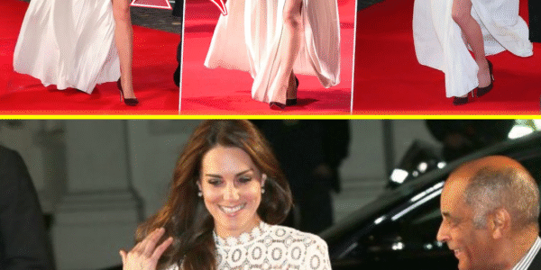 JUST IN: Crowd LEFT SPEECHLESS As Princess Catherine STUNS In A Daring White Thigh High Slit Dress On The Red Carpet – Royal Fashion’s Boldest Moment of 2025!