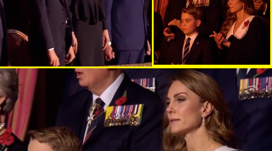 VIDEO: Crowd Left SPEECHLESS Over Sweet Moment Prince George Singing with Mum Catherine During Festival of Remembrance VIDEO: Crowd Left SPEECHLESS Over Sweet Moment Prince George Singing with Mum Catherine During Festival of Remembrance